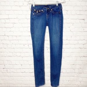 True Religion Jodie Straight Leg Dark Wash Jeans